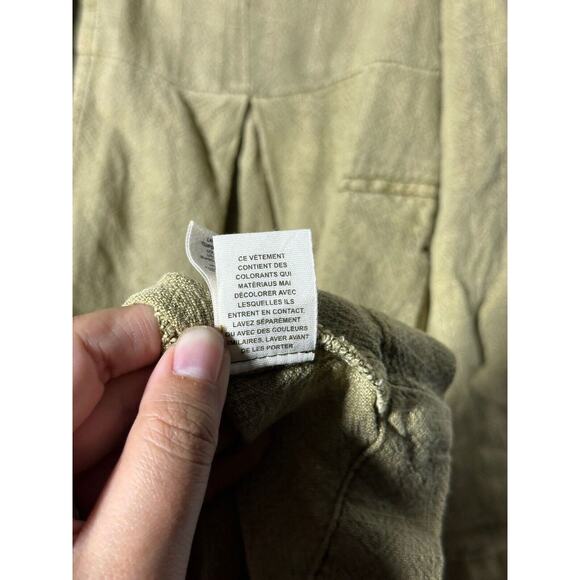 NWT Free People Rainz Duster Coat Long Button Up Marsh Gree Size XS MSRP $198 - Picture 6 of 11